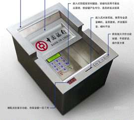 车站 银行窗口专用通道槽 取款槽 收银槽 传递盒 带平推板