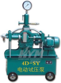 鸿源供应电动试压泵  压力自控试压泵    4D-SY3.5Mpa试压泵